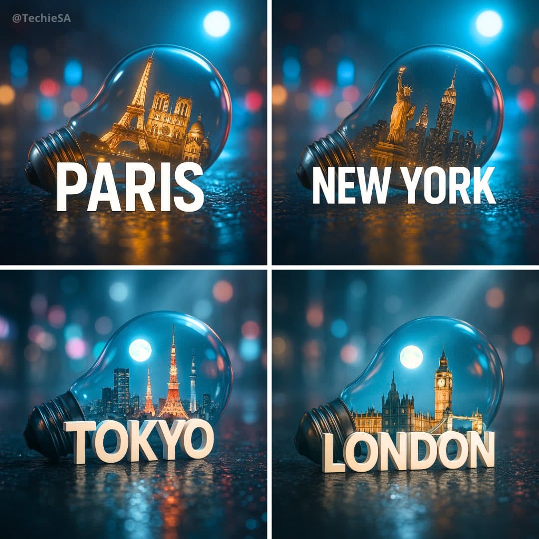 City Light Bulb Prompt